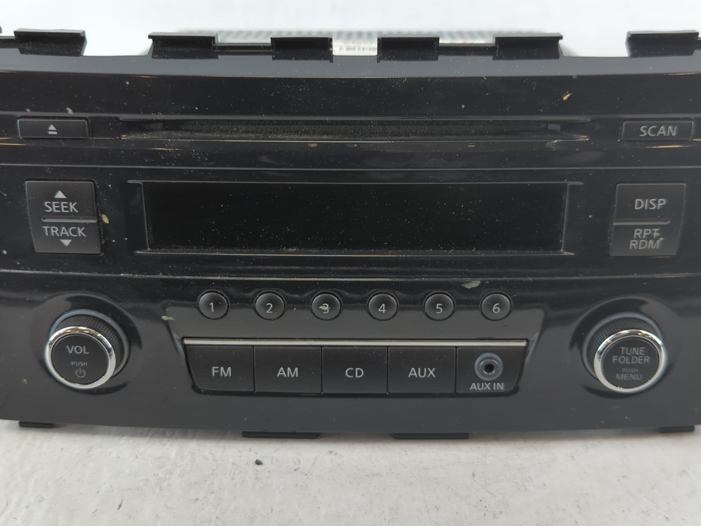 2013-2015 Nissan Altima Am Fm Cd Player Radio Receiver - Oemusedautoparts1.com