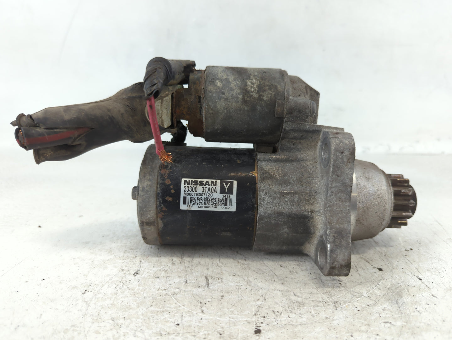 2013-2018 Nissan Altima Car Starter Motor Solenoid OEM P/N:M000TB0071ZC 23300 3TA0A Fits Fits 2013 2014 2015 2016 2017 2018 