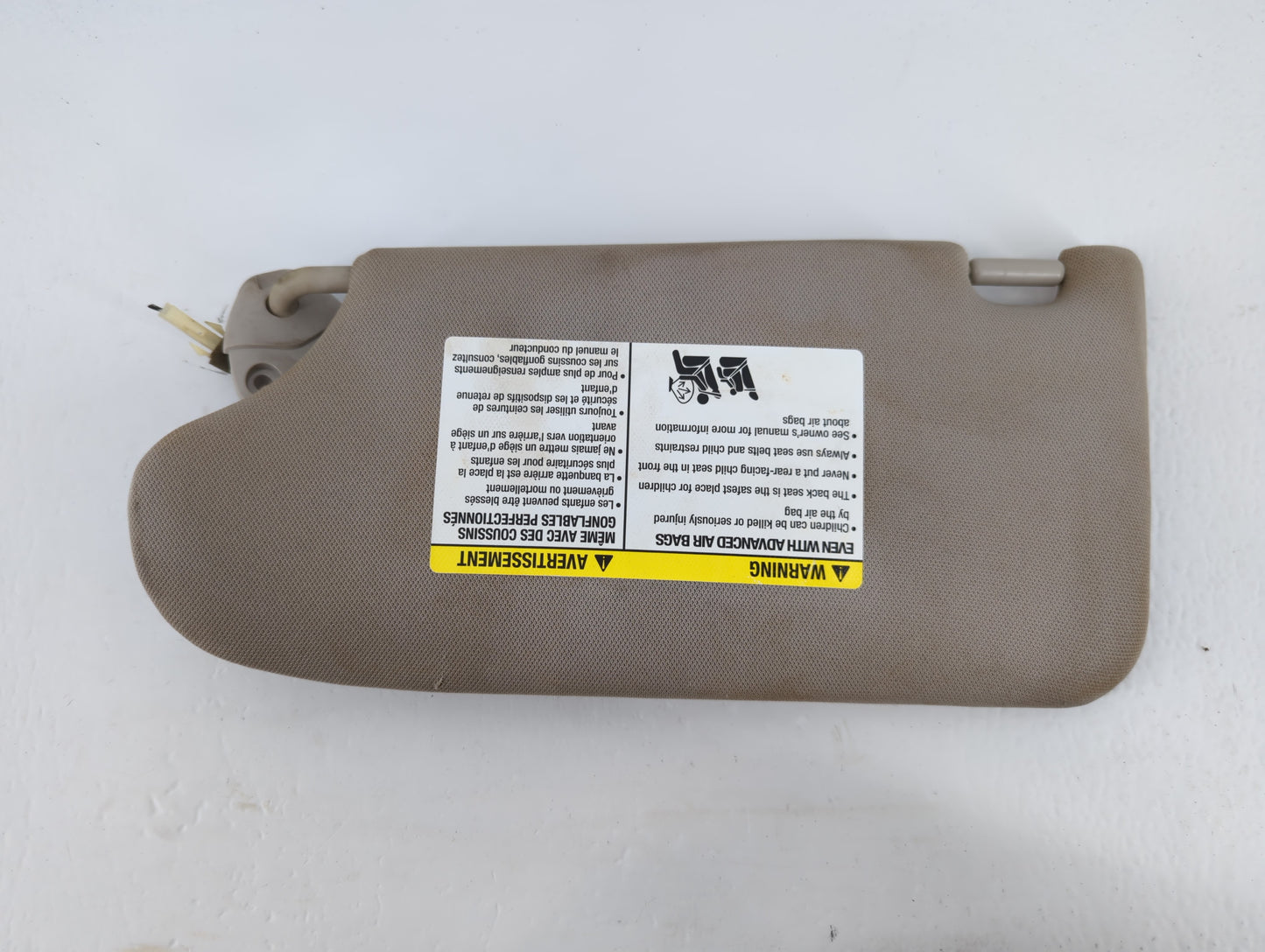 2013-2018 Nissan Altima Sun Visor Shade Replacement Passenger Right Mirror Fits Fits 2013 2014 2015 2016 2017 2018 OEM Used 