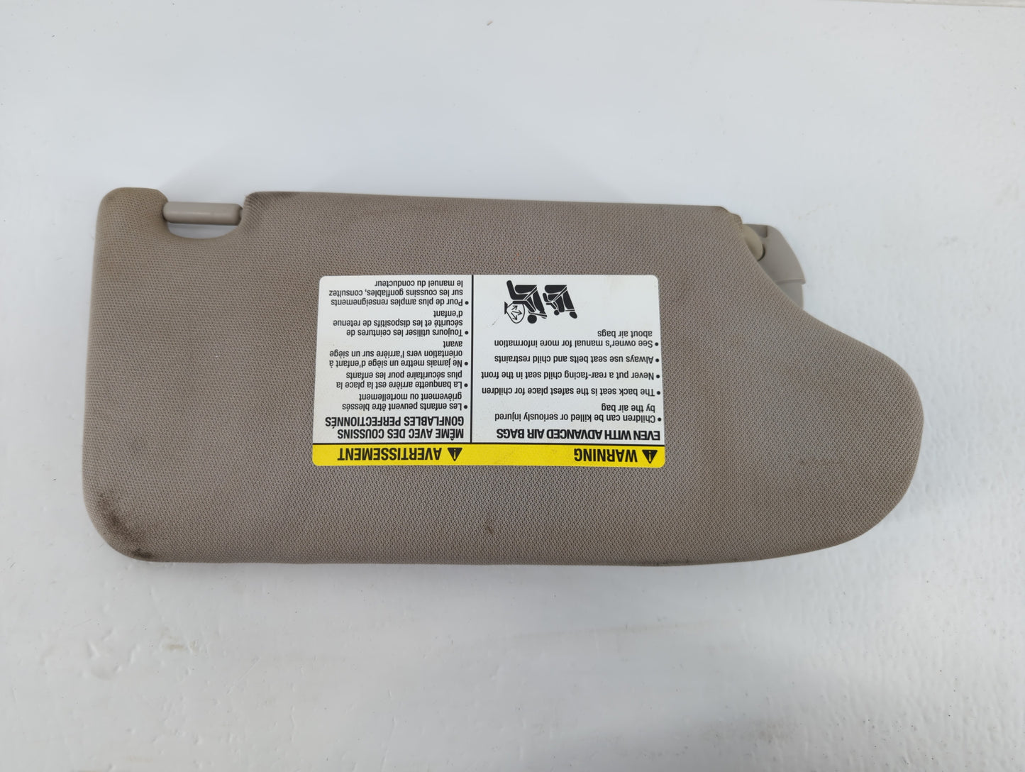 2013-2018 Nissan Altima Sun Visor Shade Replacement Driver Left Mirror Fits Fits 2013 2014 2015 2016 2017 2018 OEM Used Auto
