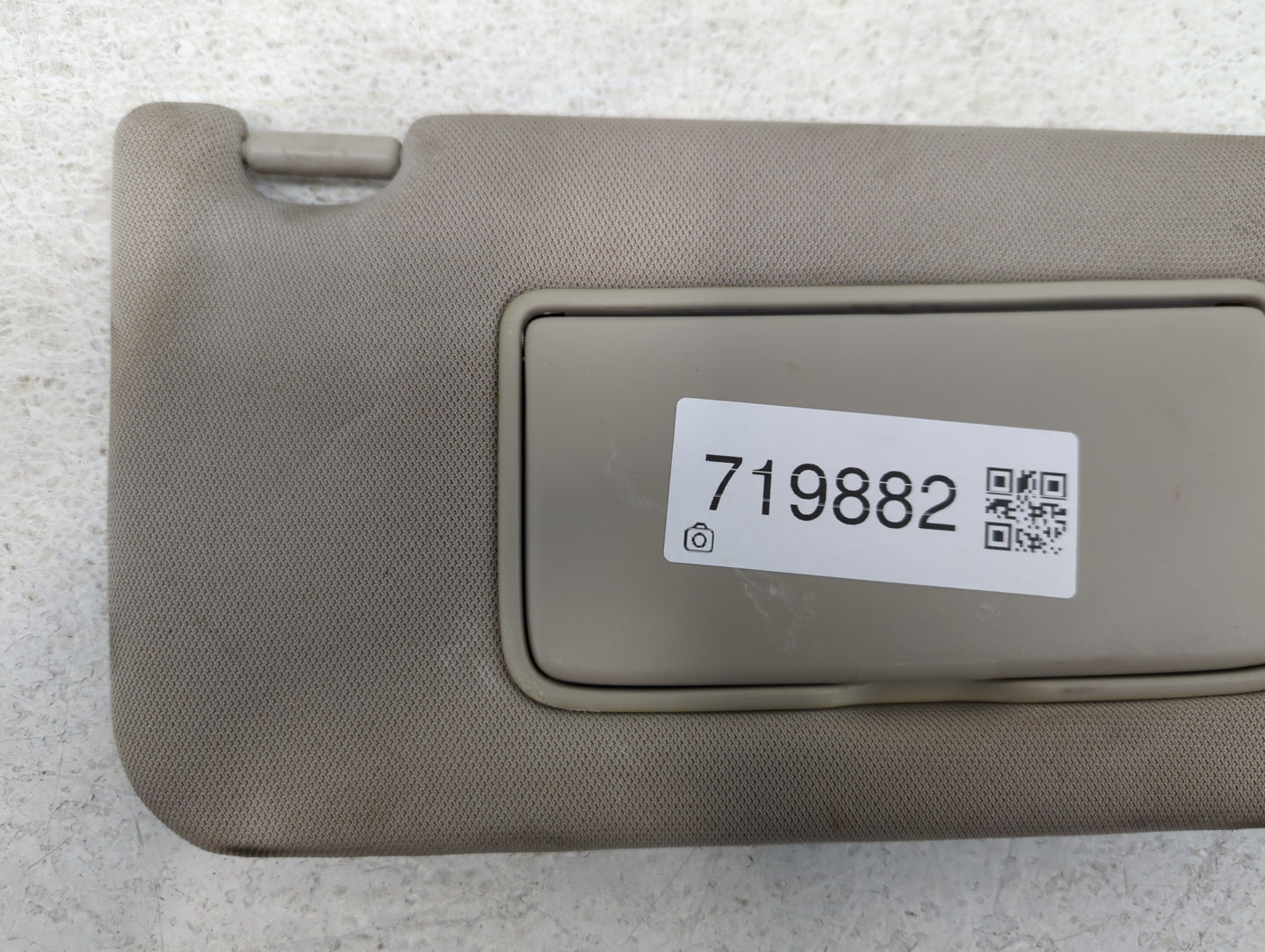 2013-2018 Nissan Altima Sun Visor Shade Replacement Passenger Right Mirror Fits Fits 2013 2014 2015 2016 2017 2018 OEM Used 