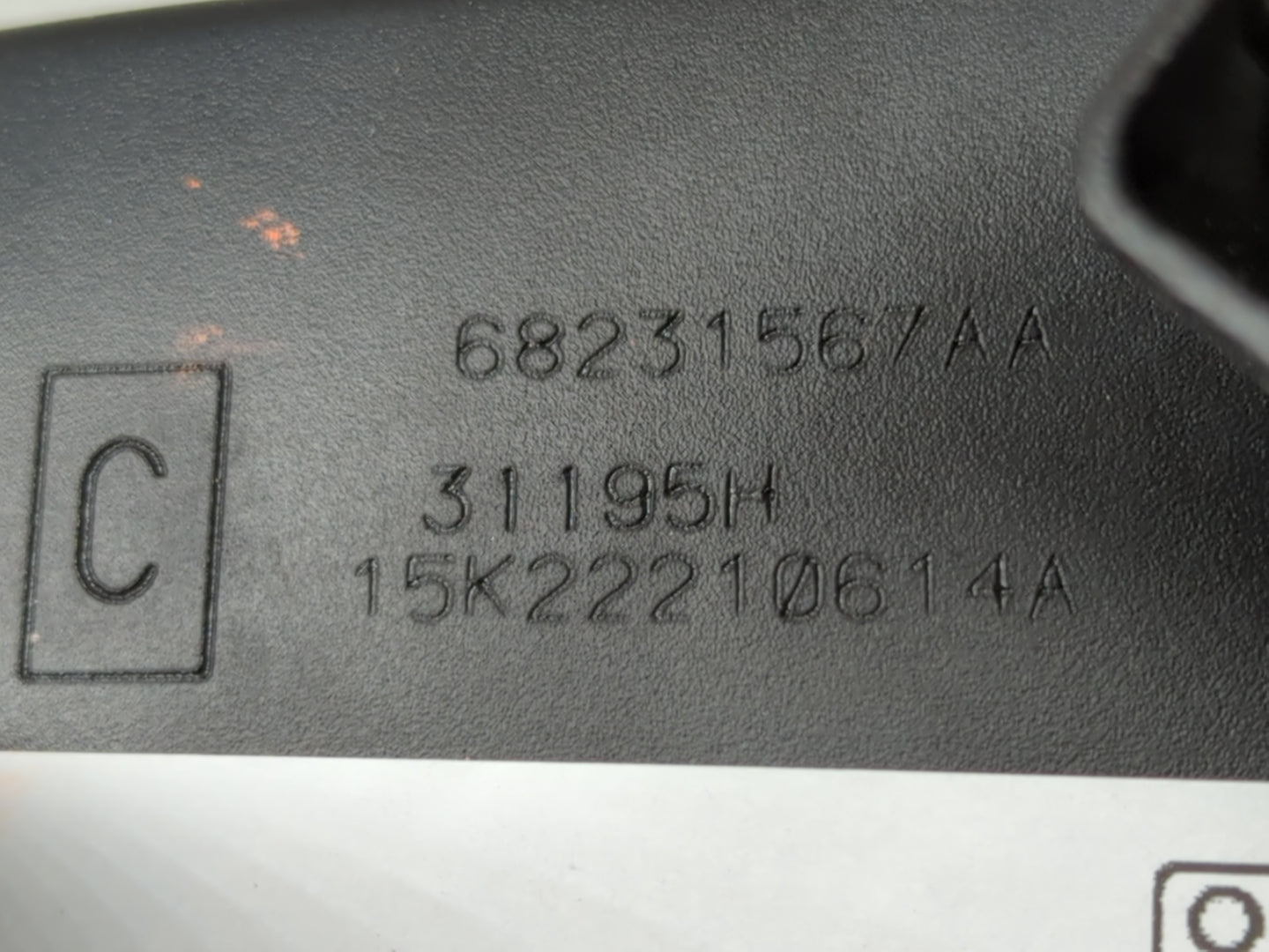 2000-2022 Nissan Altima Interior Rear View Mirror Replacement OEM P/N:15K22210614A 31195H Fits OEM Used Auto Parts - Oemused