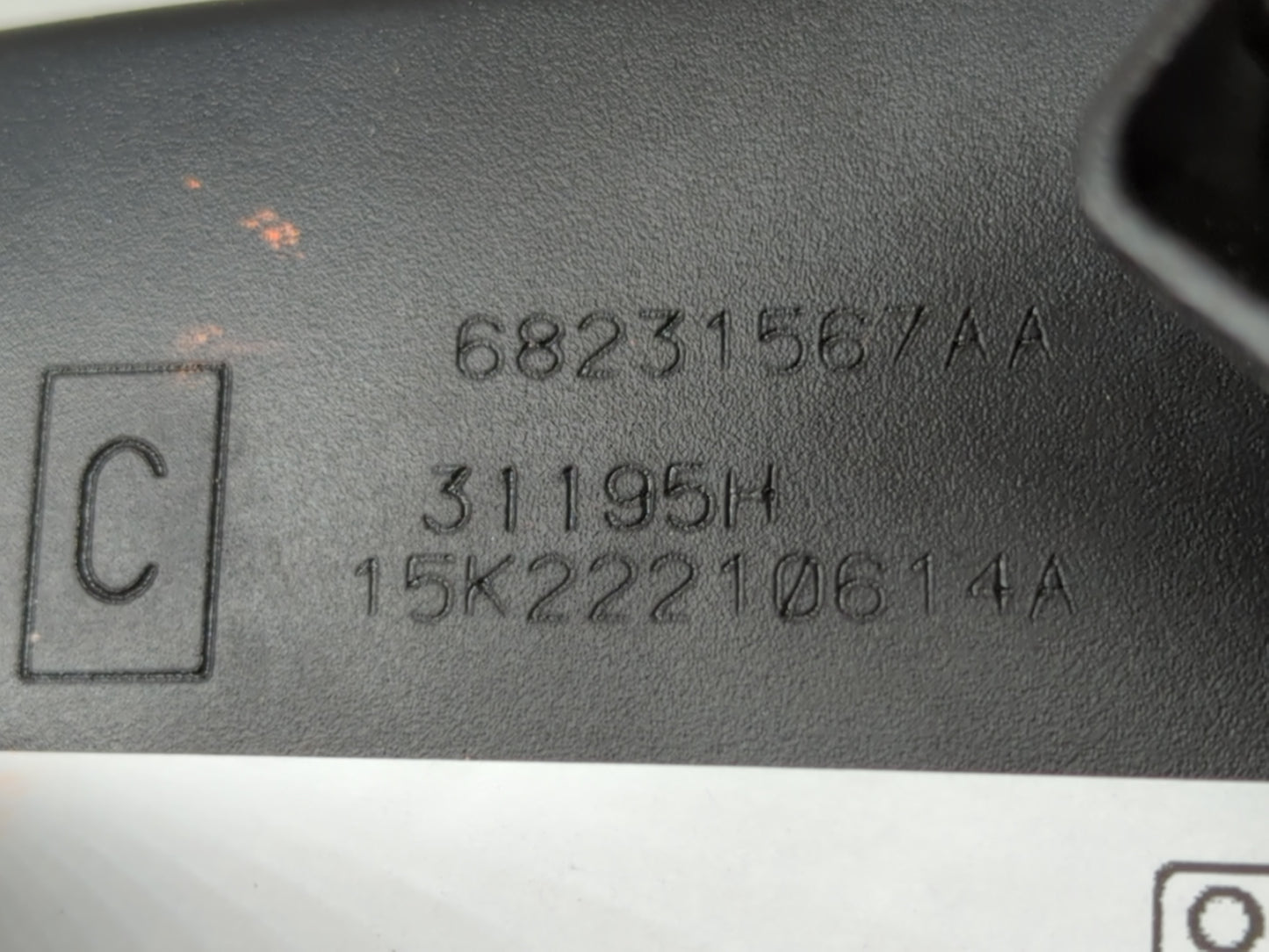 2000-2022 Nissan Altima Interior Rear View Mirror Replacement OEM P/N:15K22210614A 31195H Fits OEM Used Auto Parts - Oemused