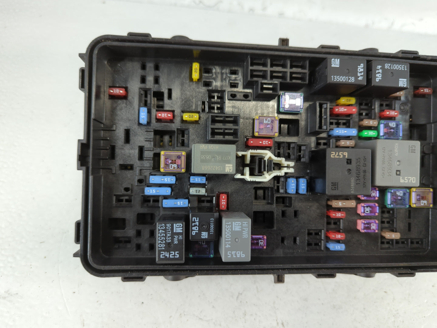 2013-2014 Nissan Altima Fusebox Fuse Box Panel Relay Module P/N:84586306_01 Fits Fits 2013 2014 OEM Used Auto Parts - Oemuse