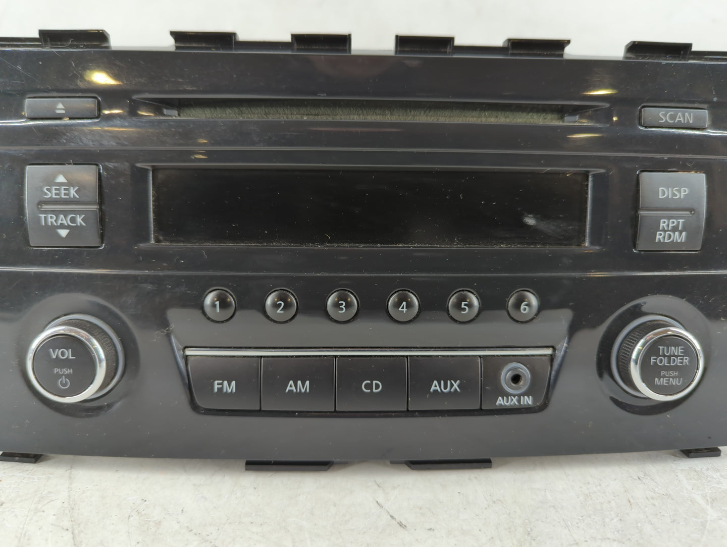2013-2015 Nissan Altima Radio AM FM Cd Player Receiver Replacement P/N:28185 3TA0G Fits Fits 2013 2014 2015 OEM Used Auto Pa