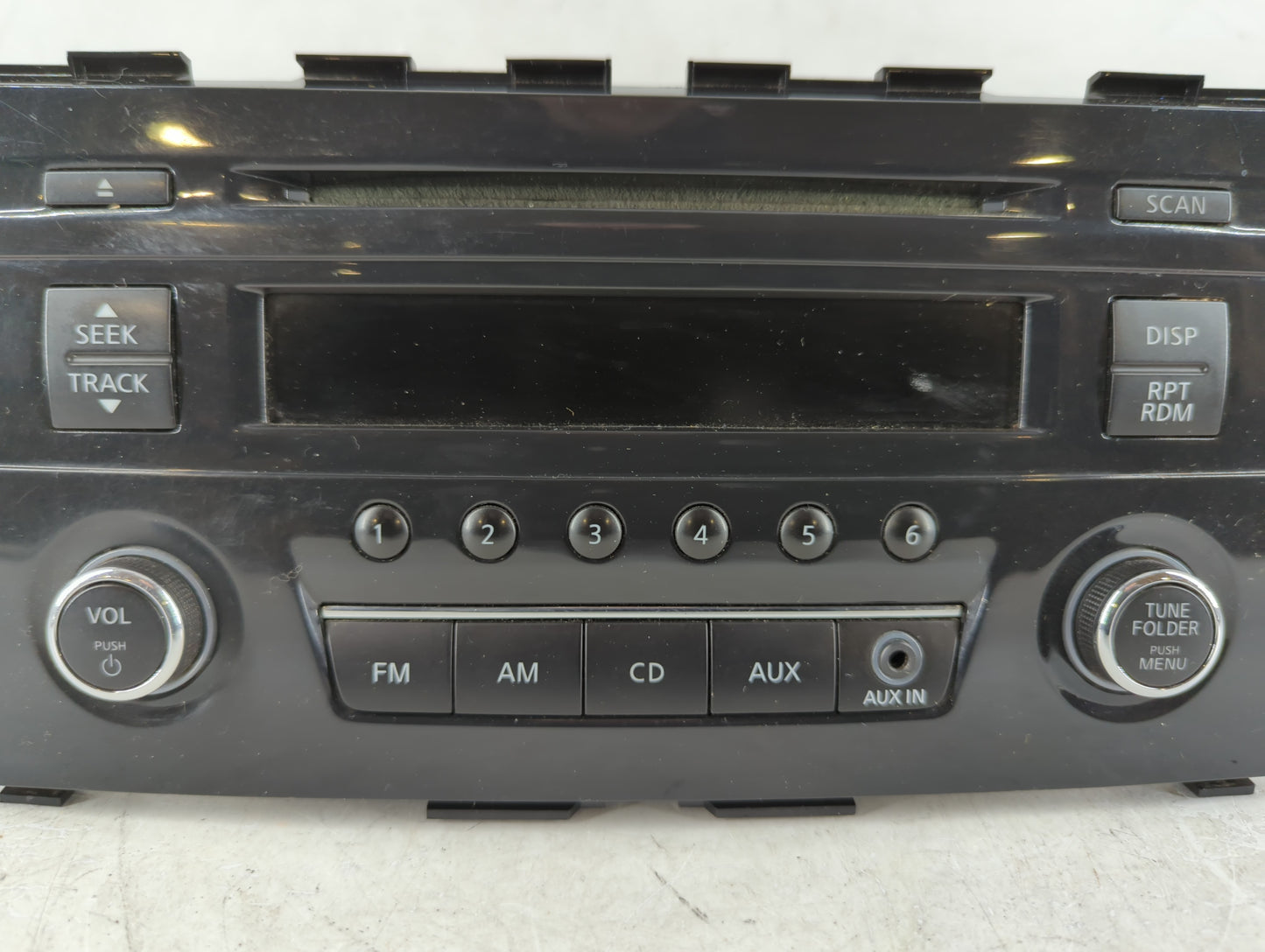 2013-2015 Nissan Altima Radio AM FM Cd Player Receiver Replacement P/N:28185 3TA0G Fits Fits 2013 2014 2015 OEM Used Auto Pa