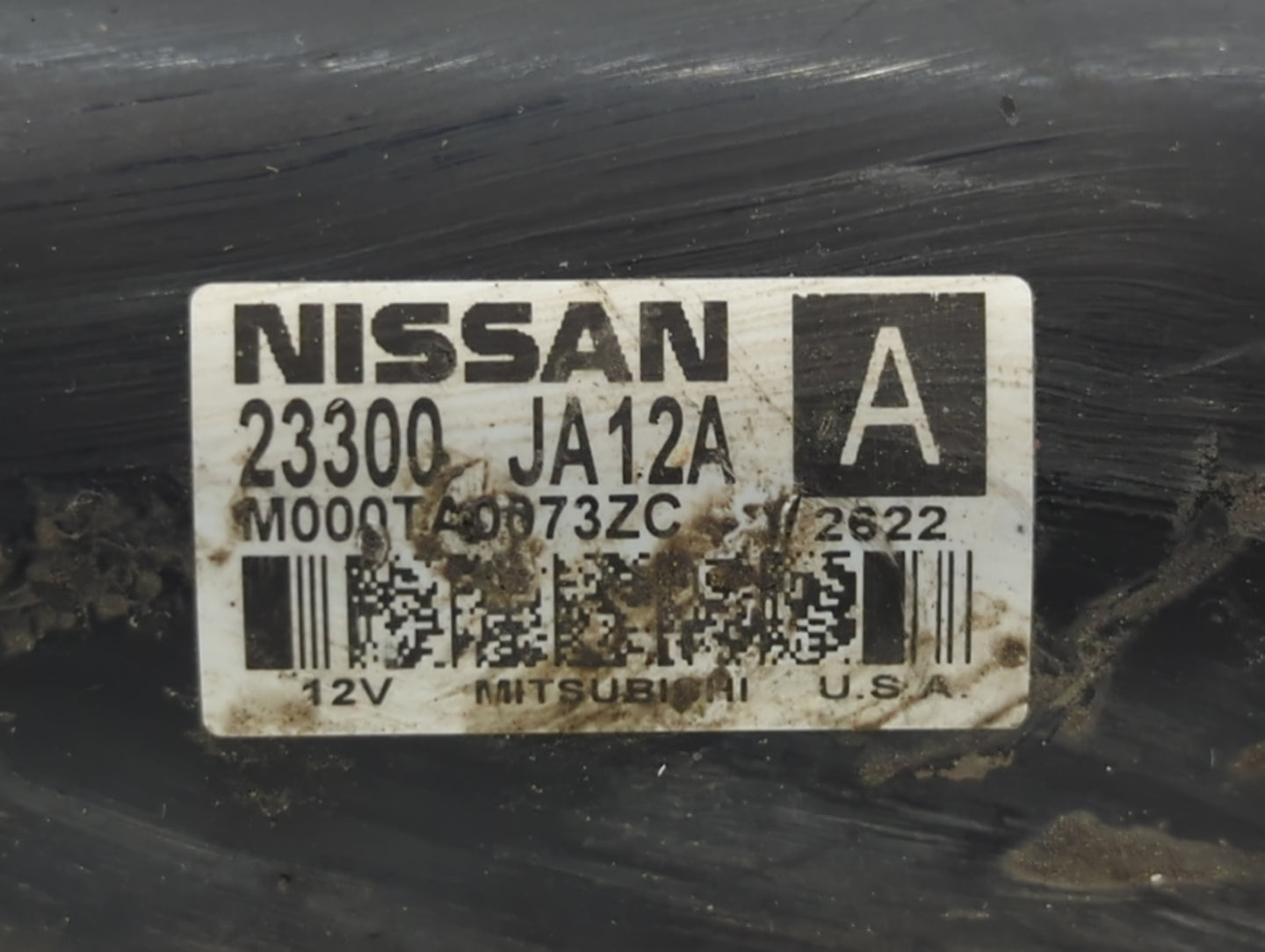 2013-2014 Nissan Altima Car Starter Motor Solenoid OEM P/N:23300JA12A M000TA0073ZC Fits Fits 2013 2014 2017 OEM Used Auto Pa