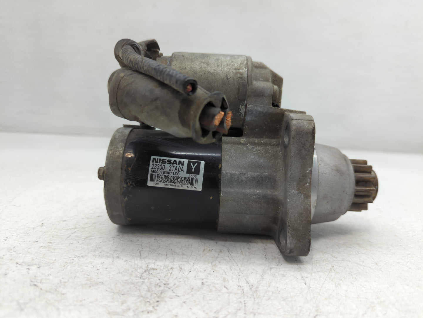 2013-2018 Nissan Altima Car Starter Motor Solenoid OEM P/N:23300 3TA0A Fits Fits 2013 2014 2015 2016 2017 2018 OEM Used Auto