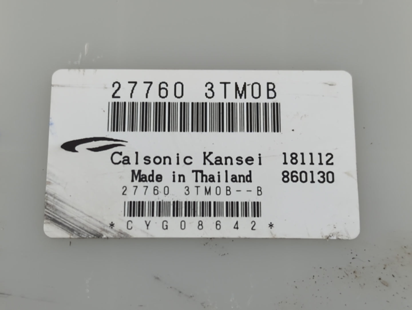 2013 Nissan Altima Climate Control Module Temperature AC/Heater Replacement P/N:27760 3TM0B 277603TM0B Fits OEM Used Auto Pa