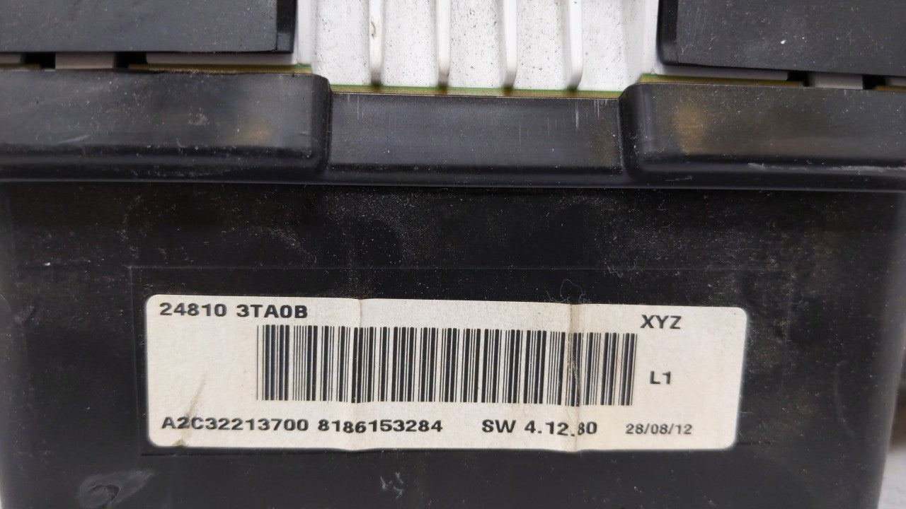 2013 Nissan Altima Instrument Cluster Speedometer Gauges P/N:24810-3TA0C 24810-3TA0B Fits OEM Used Auto Parts - Oemusedautop