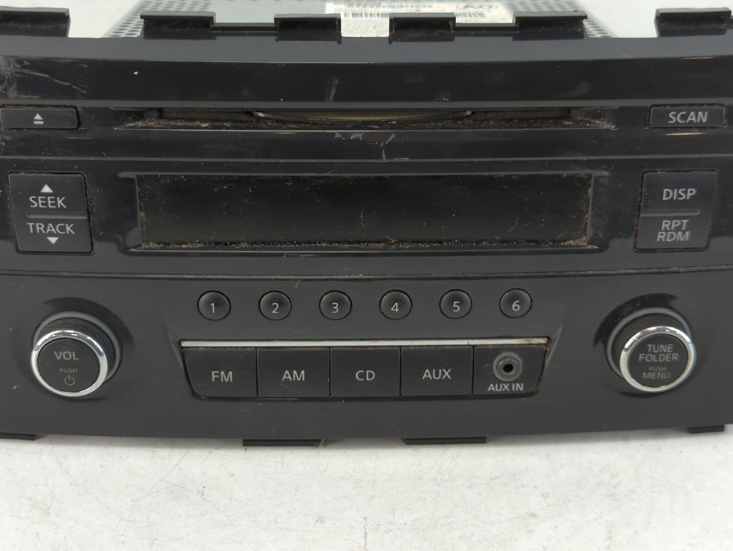 2013-2015 Nissan Altima Radio AM FM Cd Player Receiver Replacement P/N:28185 3TA0G Fits Fits 2013 2014 2015 OEM Used Auto Pa