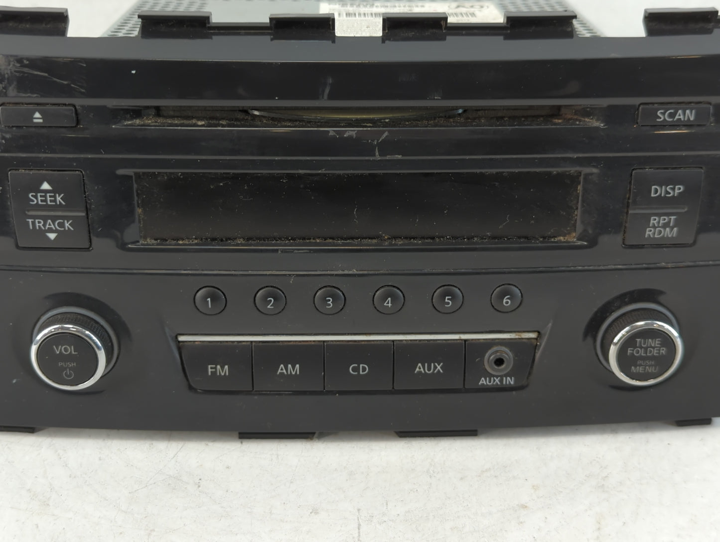 2013-2015 Nissan Altima Radio AM FM Cd Player Receiver Replacement P/N:28185 3TA0G Fits Fits 2013 2014 2015 OEM Used Auto Pa