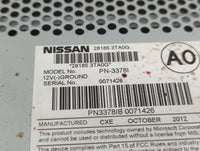 2013-2015 Nissan Altima Radio AM FM Cd Player Receiver Replacement P/N:28185 3TA0G Fits Fits 2013 2014 2015 OEM Used Auto Pa