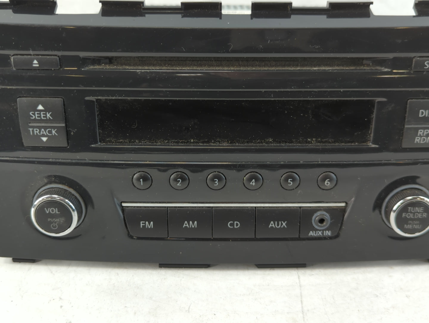 2013-2015 Nissan Altima Radio AM FM Cd Player Receiver Replacement P/N:28185 3TA0G Fits Fits 2013 2014 2015 OEM Used Auto Pa