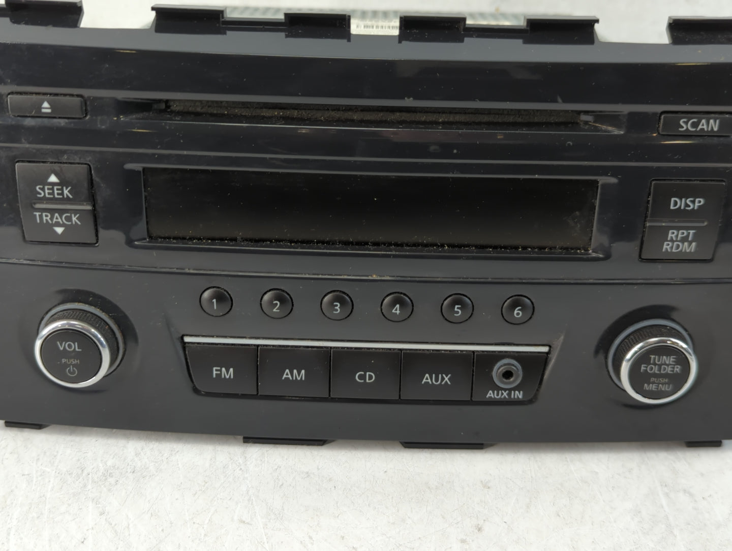 2013-2015 Nissan Altima Radio AM FM Cd Player Receiver Replacement P/N:28185 3TA0G Fits Fits 2013 2014 2015 OEM Used Auto Pa