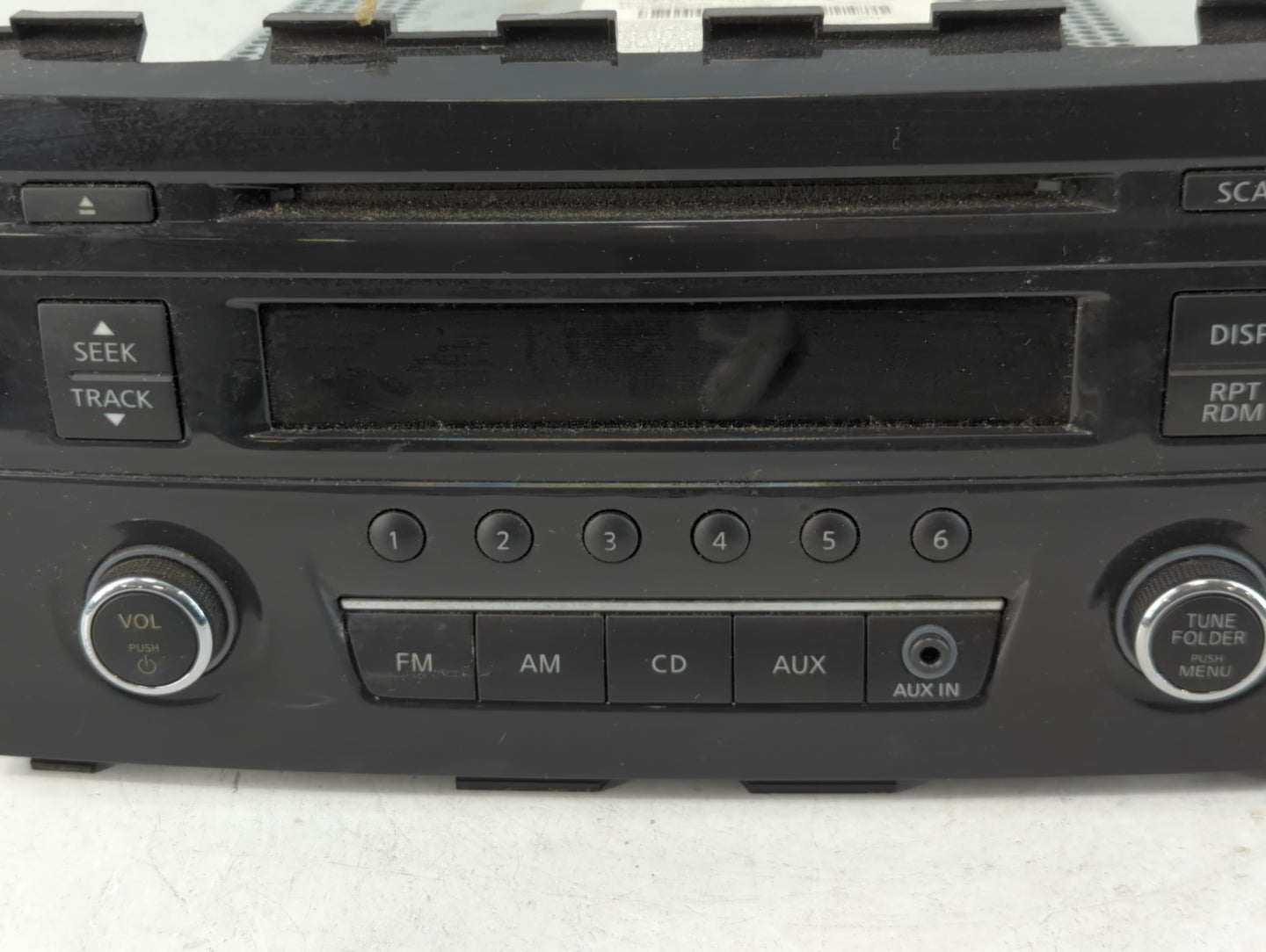 2013-2015 Nissan Altima Radio AM FM Cd Player Receiver Replacement P/N:28185 3TA0G Fits Fits 2013 2014 2015 OEM Used Auto Pa