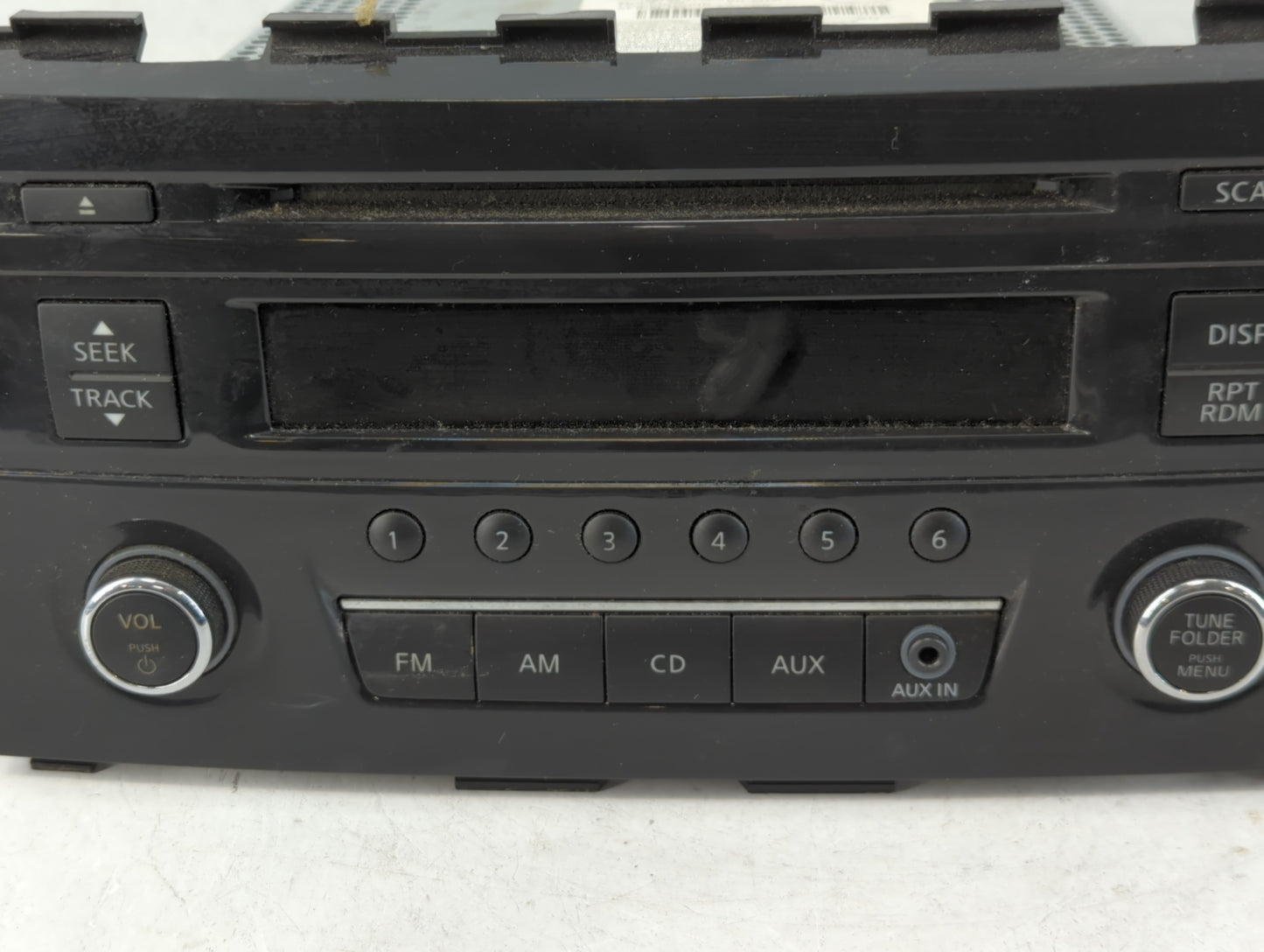 2013-2015 Nissan Altima Radio AM FM Cd Player Receiver Replacement P/N:28185 3TA0G Fits Fits 2013 2014 2015 OEM Used Auto Pa