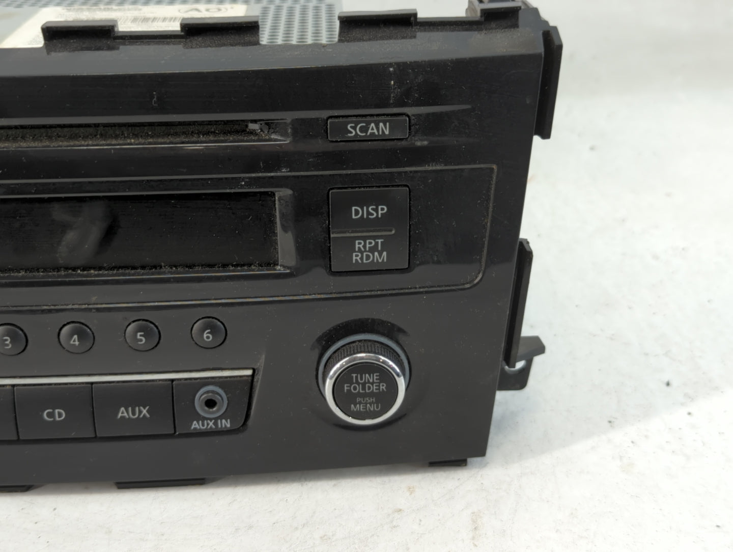 2013-2015 Nissan Altima Radio AM FM Cd Player Receiver Replacement P/N:28185 3TA0G Fits Fits 2013 2014 2015 OEM Used Auto Pa