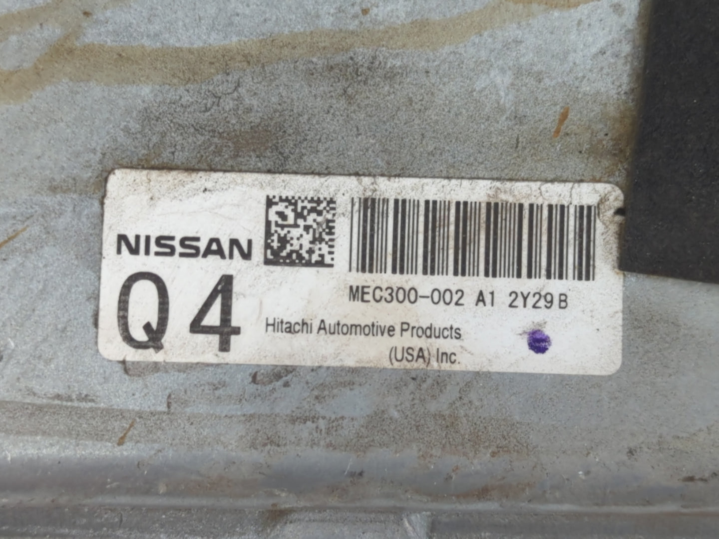 2011-2013 Nissan Altima PCM Engine Control Computer ECU ECM PCU OEM P/N:MEC300-002 A1 Fits Fits 2011 2012 2013 OEM Used Auto