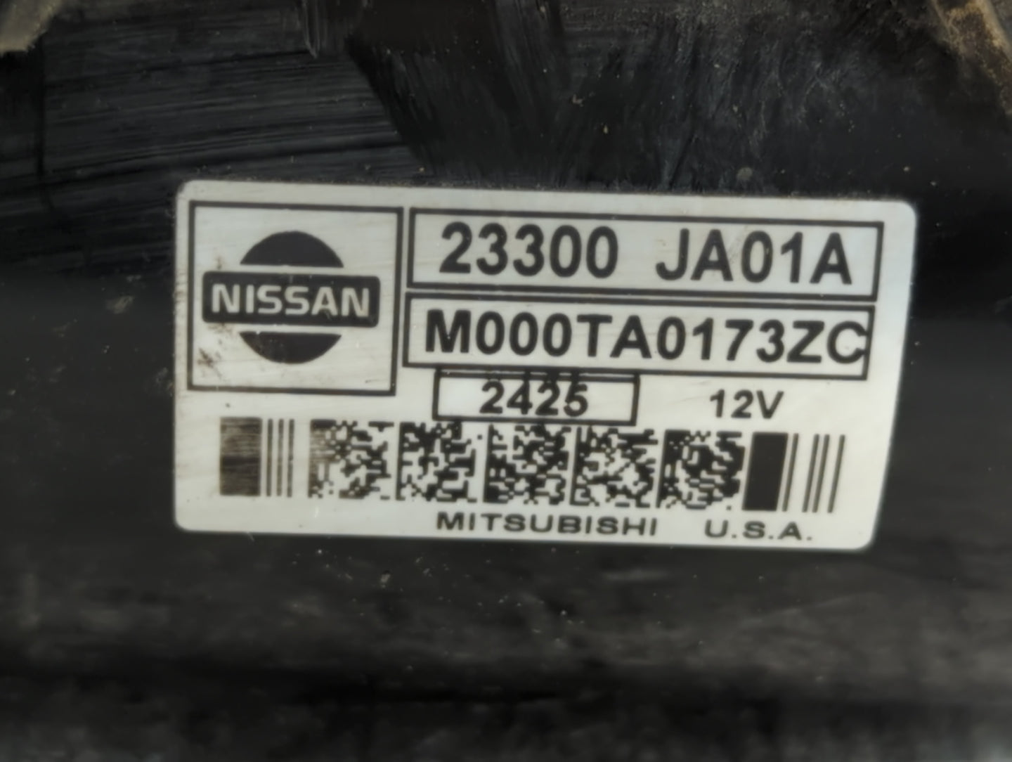 2009-2013 Nissan Altima Car Starter Motor Solenoid OEM P/N:23300 JA01A Fits Fits 2009 2010 2011 2012 2013 OEM Used Auto Part