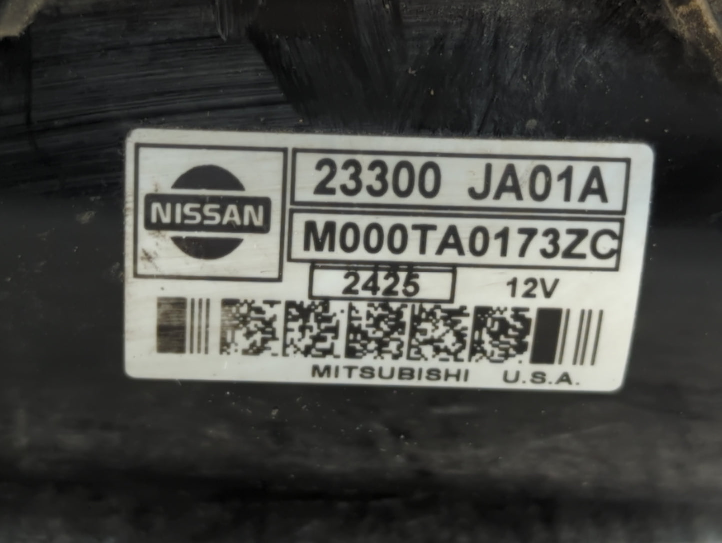 2009-2013 Nissan Altima Car Starter Motor Solenoid OEM P/N:23300 JA01A Fits Fits 2009 2010 2011 2012 2013 OEM Used Auto Part