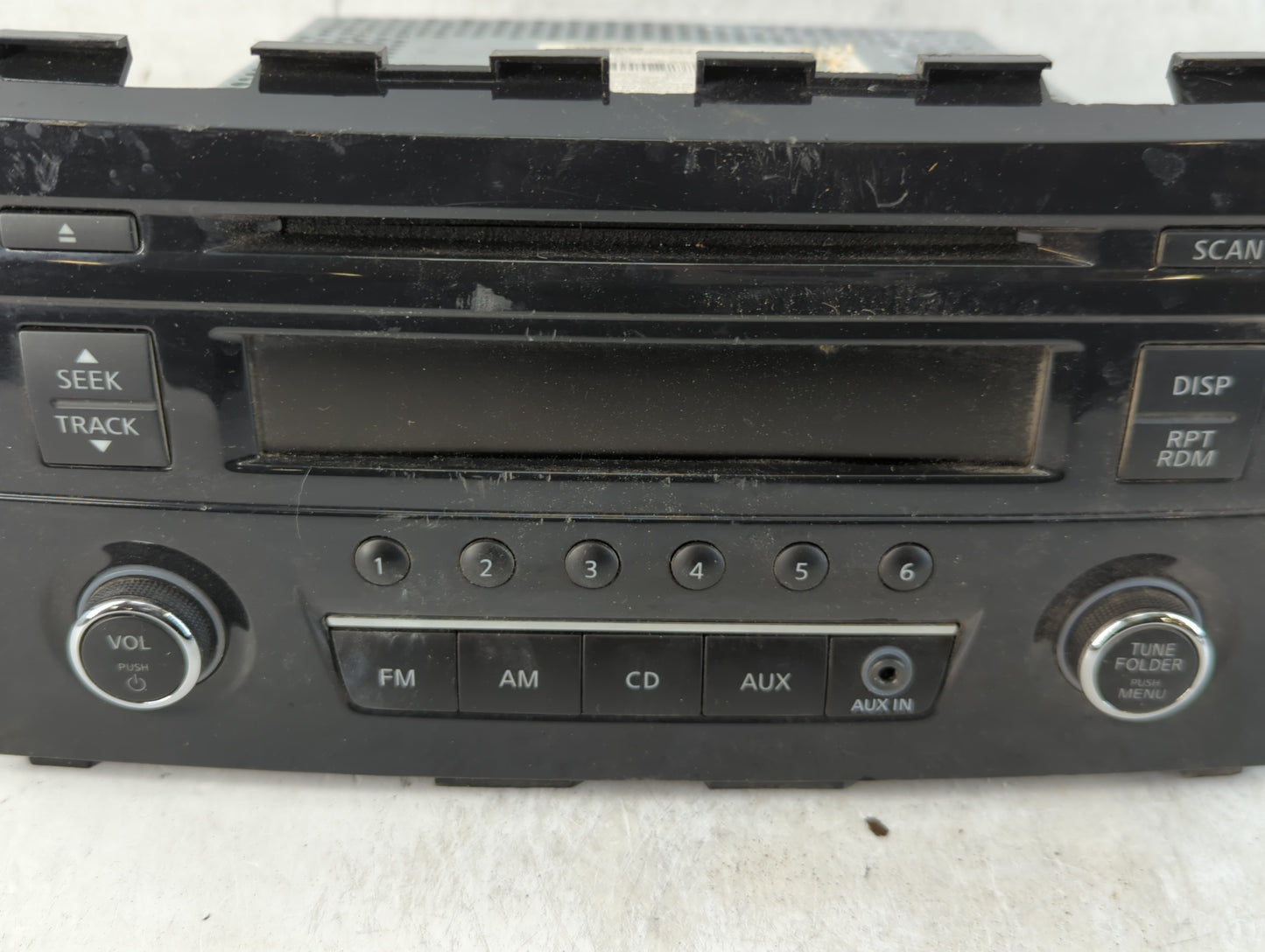2013-2015 Nissan Altima Radio AM FM Cd Player Receiver Replacement P/N:28185 3TA0G Fits Fits 2013 2014 2015 OEM Used Auto Pa