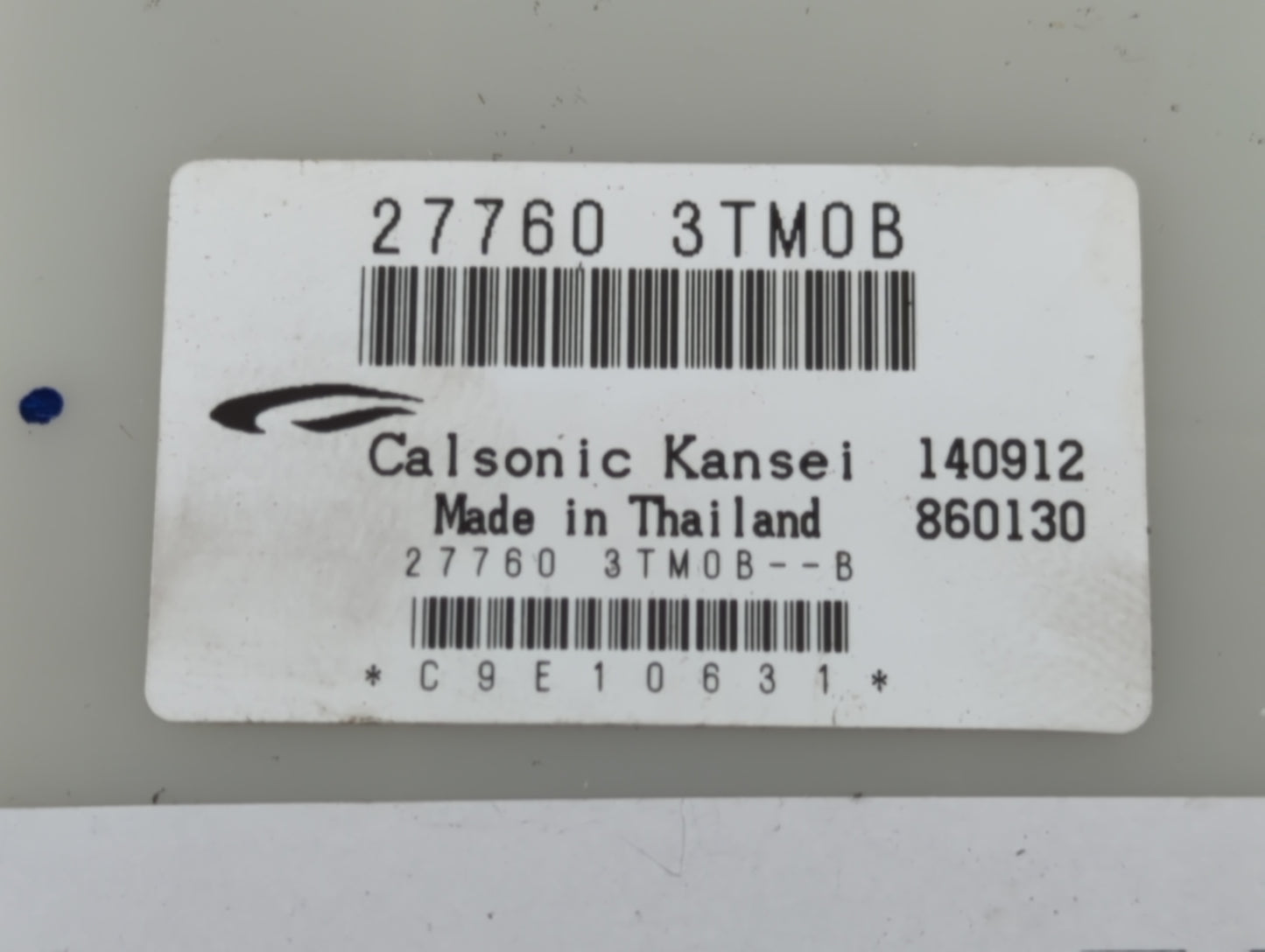 2013-2013 Nissan Altima Temperature Control Module 27760 3tm0b - Oemusedautoparts1.com