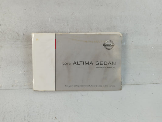 2013 Nissan Altima Owners Manual Book Guide P/N:OM3E 0L33U4 OEM Used Auto Parts - Oemusedautoparts1.com