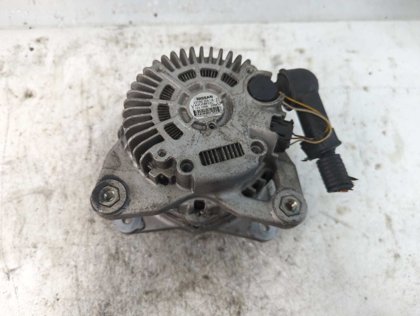 2013-2017 Nissan Altima Alternator Replacement Generator Charging Assembly Engine OEM P/N:23100 3TA1A Fits OEM Used Auto Par