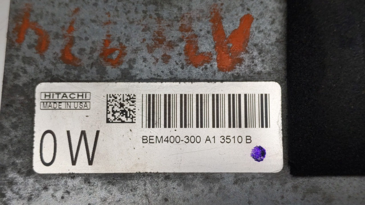 2013 Nissan Altima PCM Engine Control Computer ECU ECM PCU OEM P/N:MEC300-041 A1 MEC300-042 A1, NEC007-070 Fits Fits 2014 OE
