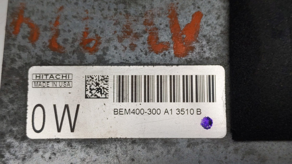 2013 Nissan Altima PCM Engine Control Computer ECU ECM PCU OEM P/N:MEC300-041 A1 MEC300-042 A1, NEC007-070 Fits 2014 OEM Use