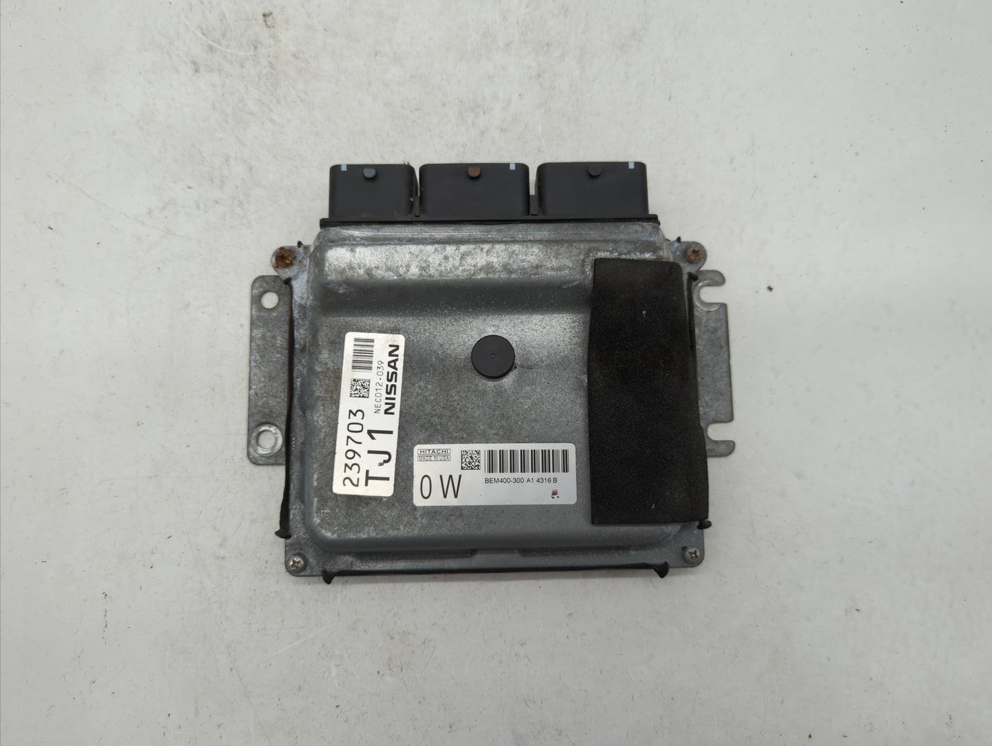 2013 Nissan Altima PCM Engine Control Computer ECU ECM PCU OEM P/N:MEC300-041 A1 MEC300-042 A1, NEC007-070 Fits Fits 2014 OE