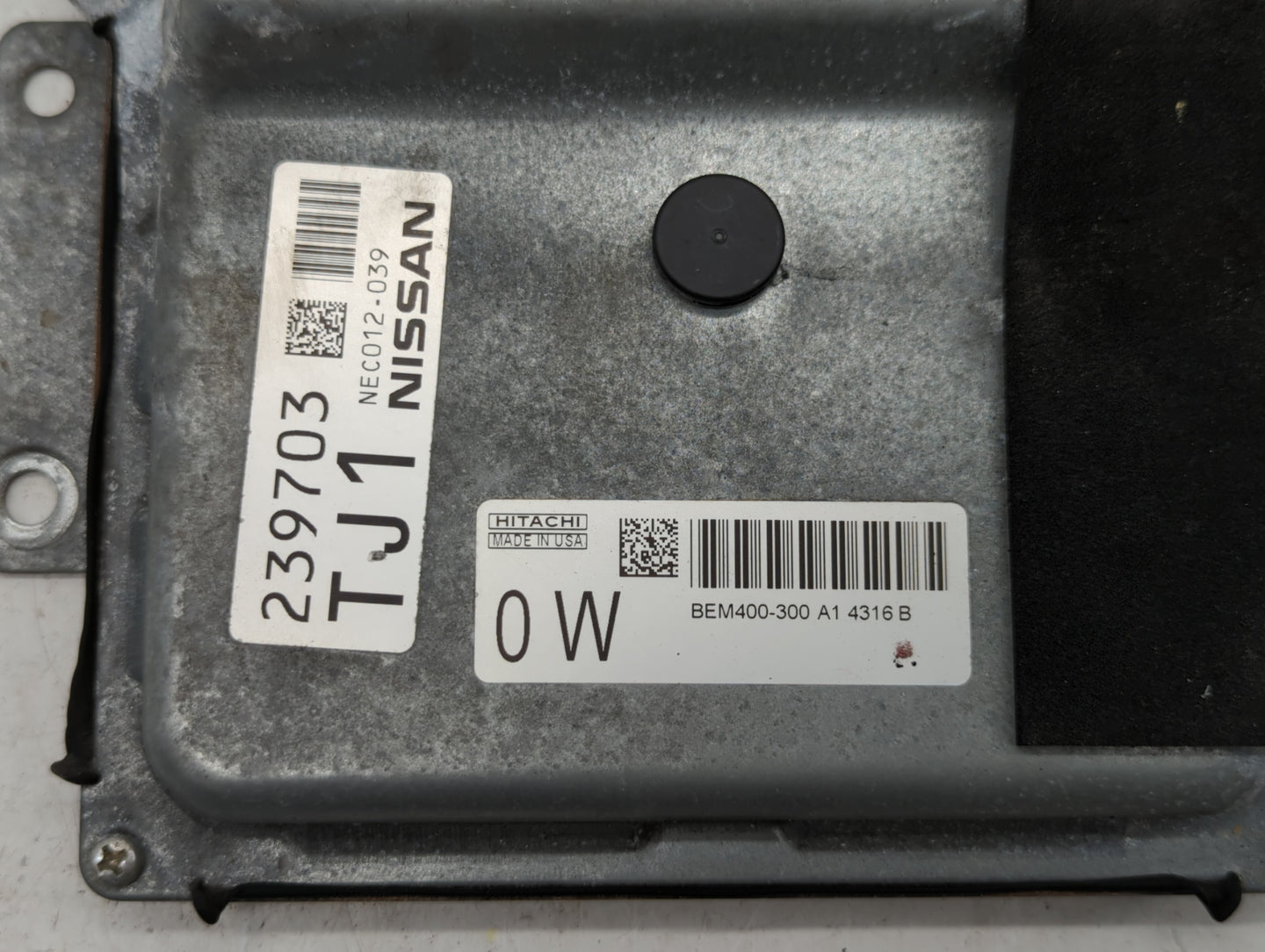 2013 Nissan Altima PCM Engine Control Computer ECU ECM PCU OEM P/N:MEC300-041 A1 MEC300-042 A1, NEC007-070 Fits Fits 2014 OE