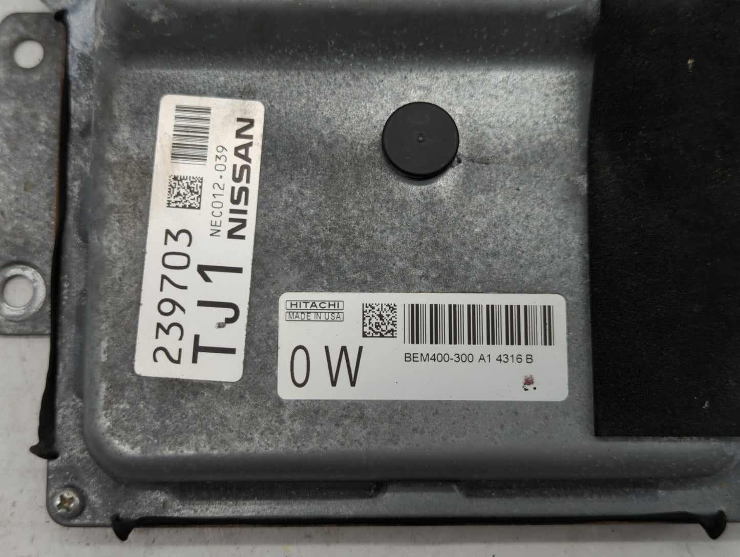 2013 Nissan Altima PCM Engine Control Computer ECU ECM PCU OEM P/N:MEC300-041 A1 MEC300-042 A1, NEC007-070 Fits Fits 2014 OE