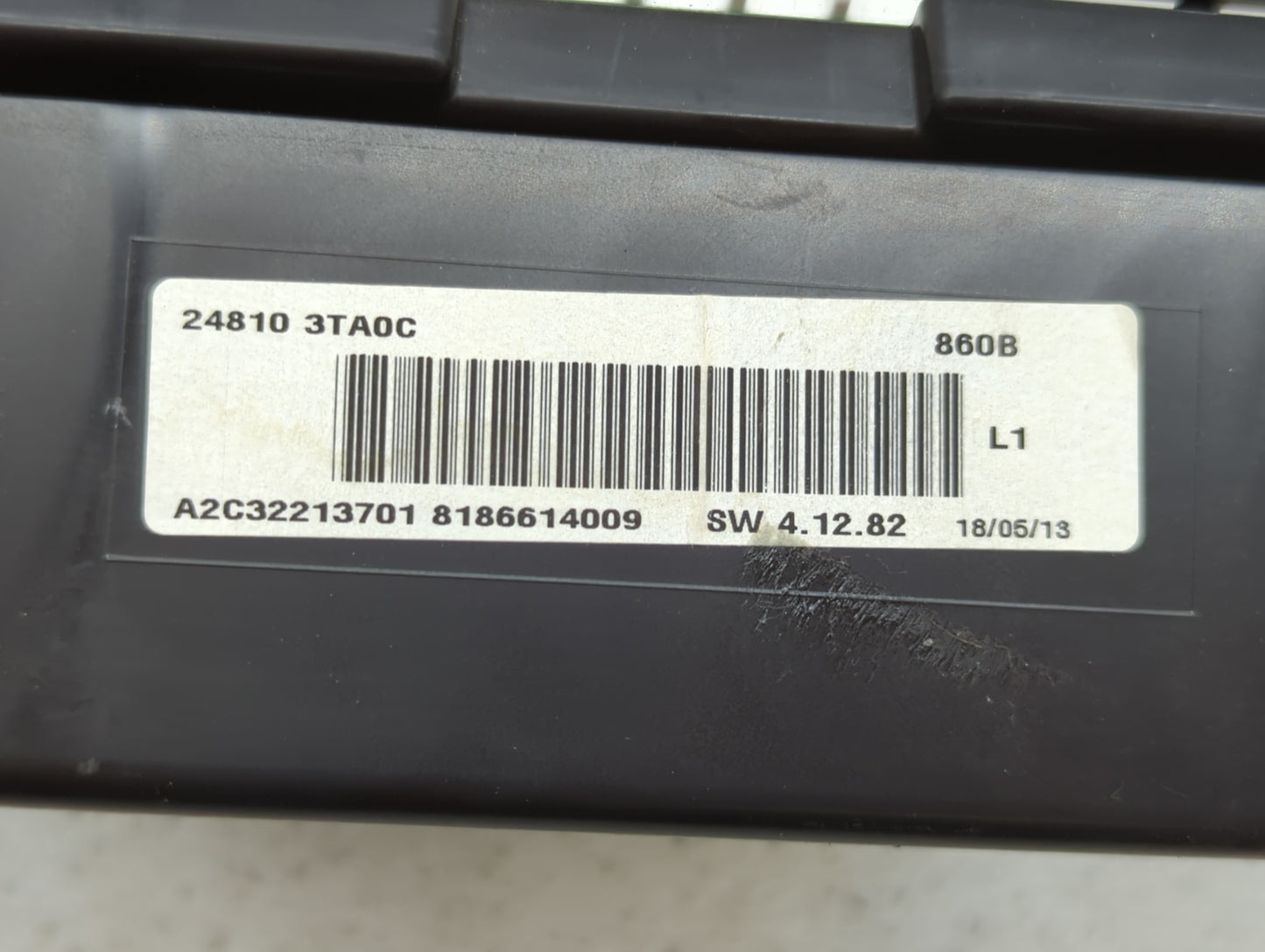 2013 Nissan Altima Instrument Cluster Speedometer Gauges P/N:24810 3TA0D 24810 3TA0C, 24810 3TA0B Fits OEM Used Auto Parts -
