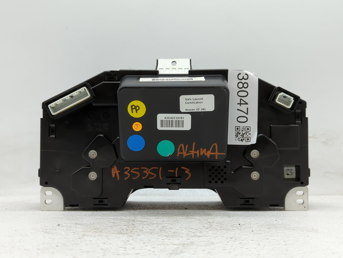 2013 Nissan Altima Instrument Cluster Speedometer Gauges P/N:24810 3TA0D 24810 3TA0C, 24810 3TA0B Fits OEM Used Auto Parts -