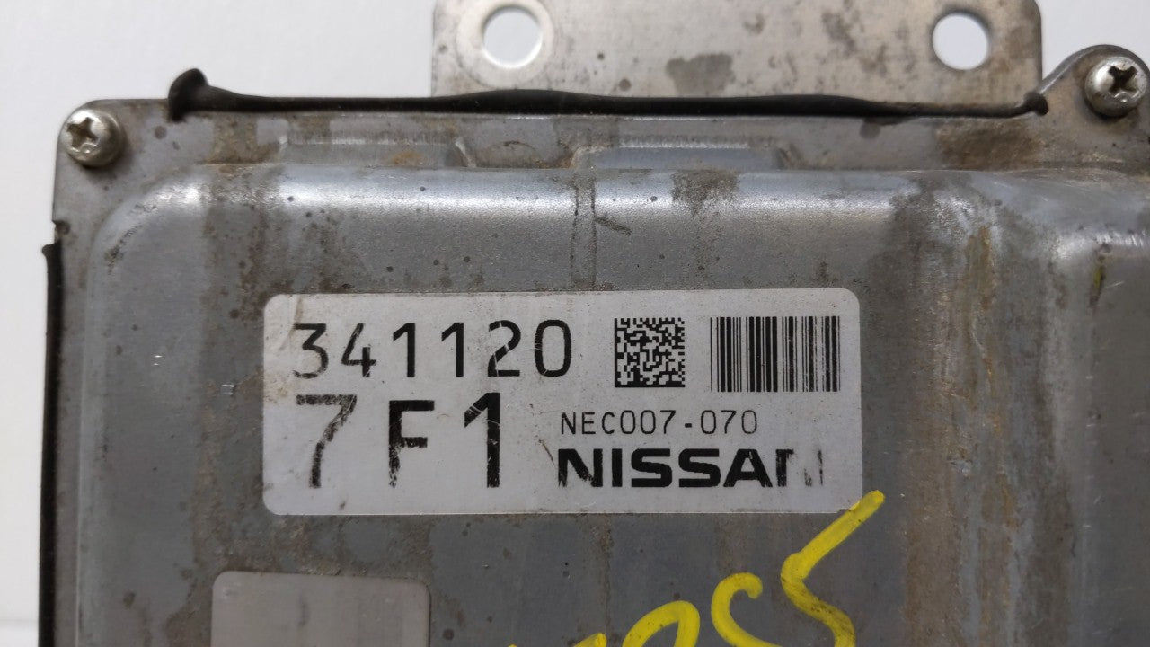 2013 Nissan Altima PCM Engine Control Computer ECU ECM PCU OEM P/N:MEC300-042 A1 NEC007-070 Fits Fits 2014 OEM Used Auto Par