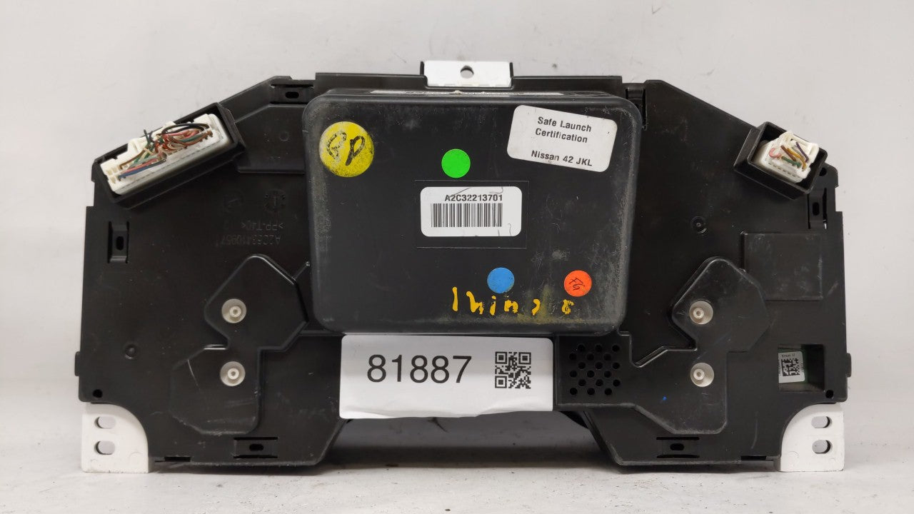 2013 Nissan Altima Instrument Cluster Speedometer Gauges P/N:24810 3TA0D 24810 3TA0C Fits OEM Used Auto Parts - Oemusedautop