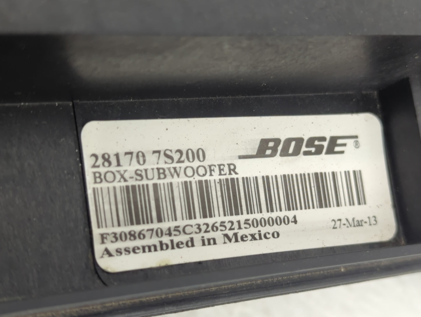 2008-2014 Nissan Armada Radio AM FM Cd Player Receiver Replacement P/N:28170 7S200 Fits Fits 2008 2009 2010 2011 2012 2013 2