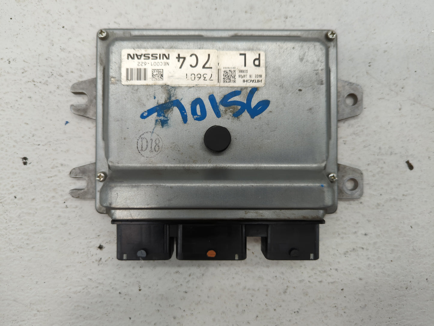 2013 Nissan Cube PCM Engine Control Computer ECU ECM PCU OEM P/N:NEC001-622 NEC001-626 Fits OEM Used Auto Parts - Oemusedaut