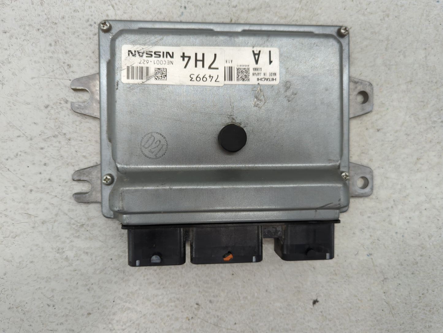 2013 Nissan Cube PCM Engine Control Computer ECU ECM PCU OEM P/N:NEC001-627 Fits OEM Used Auto Parts - Oemusedautoparts1.com