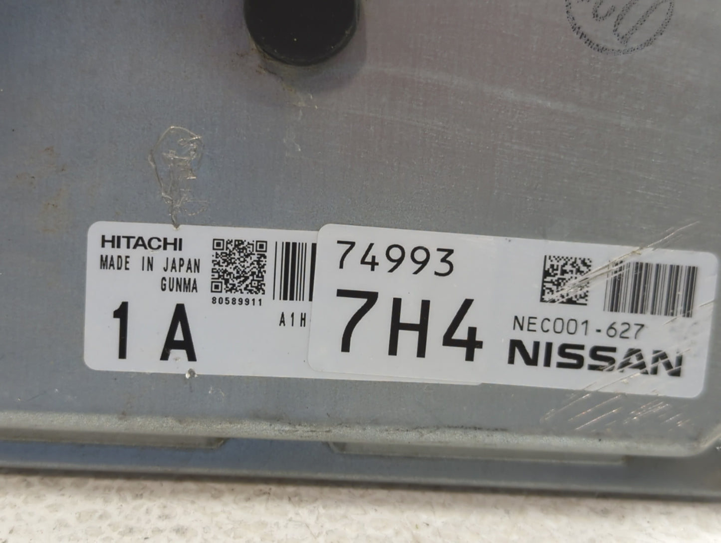 2013 Nissan Cube PCM Engine Control Computer ECU ECM PCU OEM P/N:NEC001-627 Fits OEM Used Auto Parts - Oemusedautoparts1.com