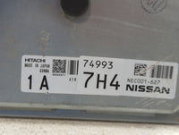 2013 Nissan Cube PCM Engine Control Computer ECU ECM PCU OEM P/N:NEC001-627 Fits OEM Used Auto Parts - Oemusedautoparts1.com