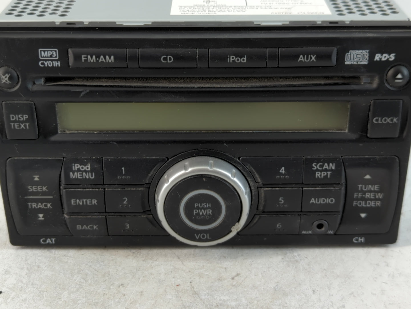 2011-2014 Nissan Cube Am Fm Cd Player Radio Receiver - Oemusedautoparts1.com