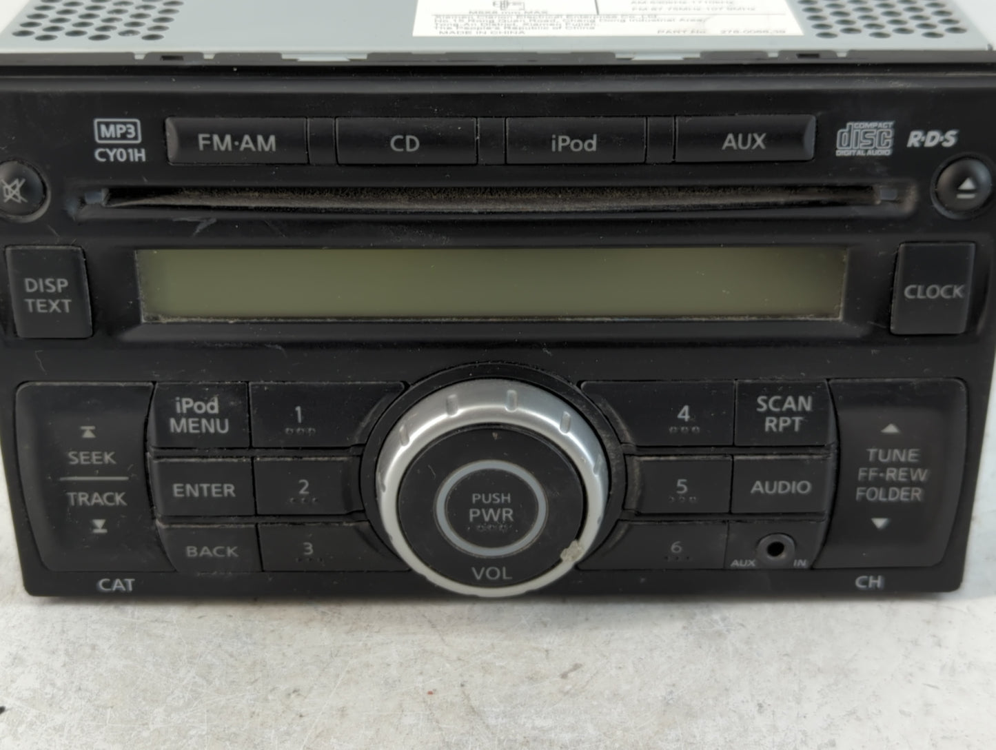 2011-2014 Nissan Cube Am Fm Cd Player Radio Receiver - Oemusedautoparts1.com