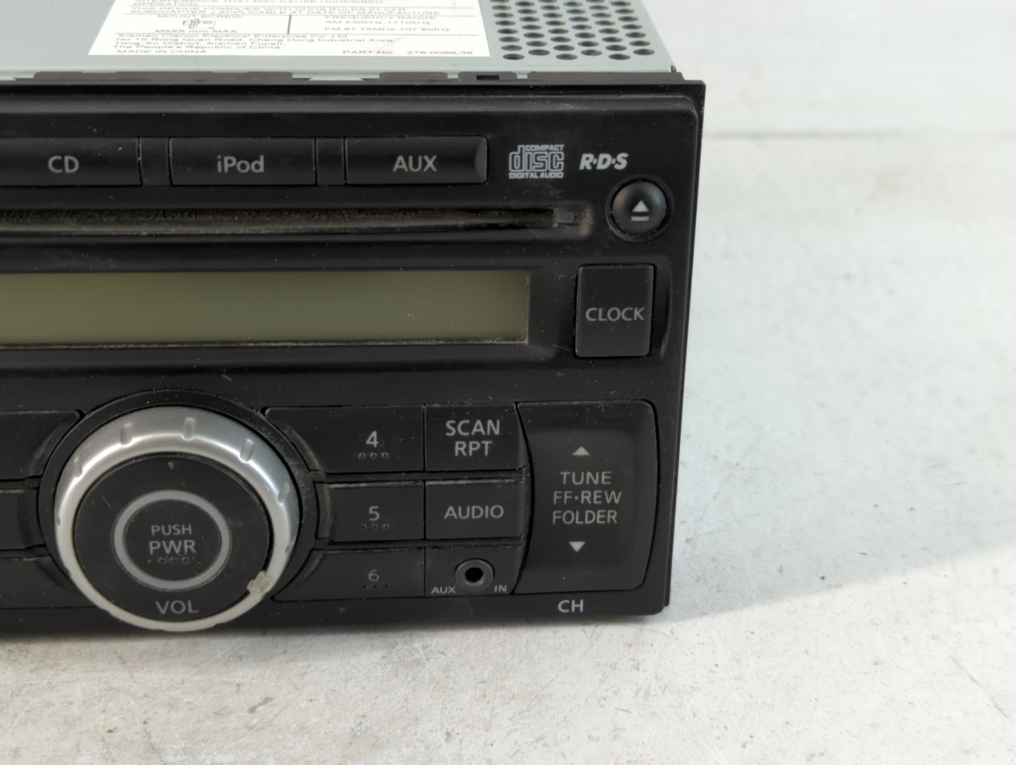 2011-2014 Nissan Cube Am Fm Cd Player Radio Receiver - Oemusedautoparts1.com