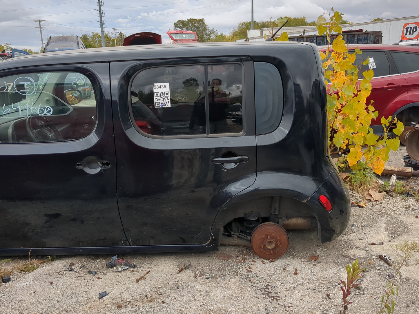 2011-2014 Nissan Cube Driver Rear Door Oem - Oemusedautoparts1.com