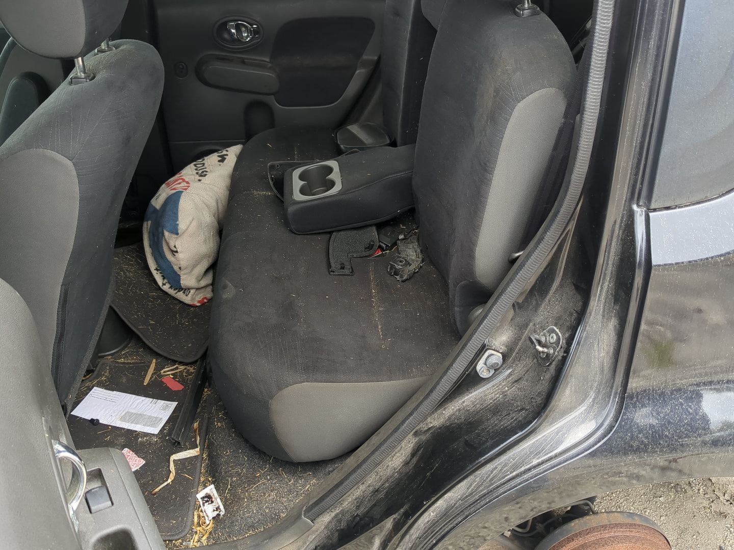 2013 Nissan Cube Rear Seat Oem - Oemusedautoparts1.com