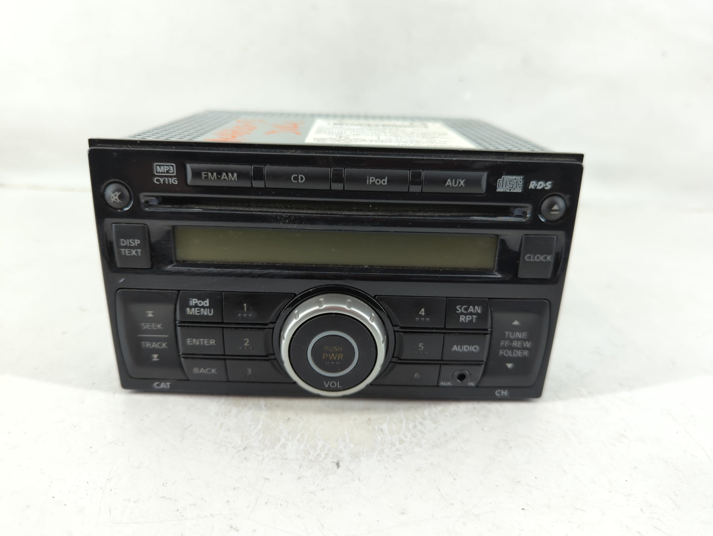 2011-2014 Nissan Juke Radio AM FM Cd Player Receiver Replacement P/N:28185 1KM2A Fits Fits 2011 2012 2013 2014 OEM Used Auto