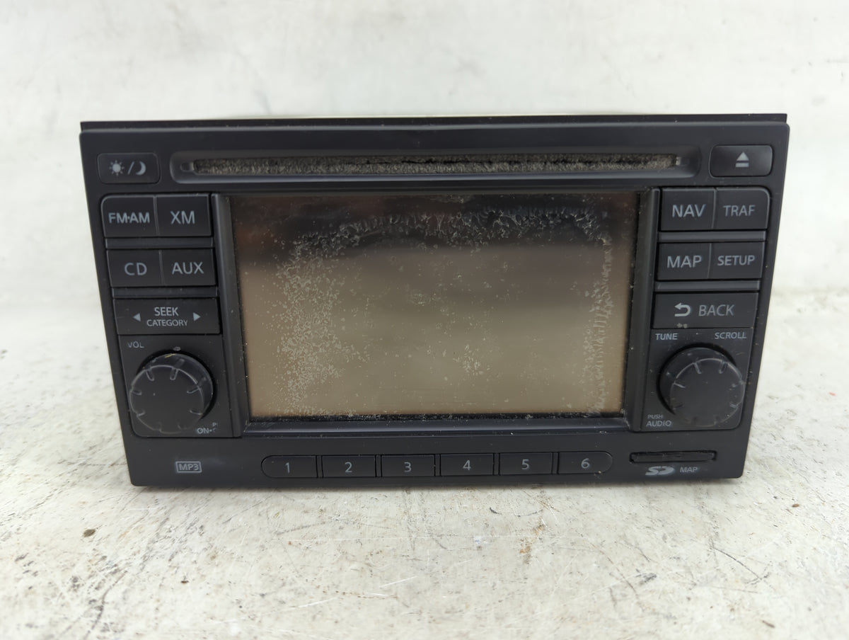 2011-2014 Nissan Juke Radio AM FM Cd Player Receiver Replacement P/N:7 612 831 304 Fits OEM Used Auto Parts - Oemusedautopar